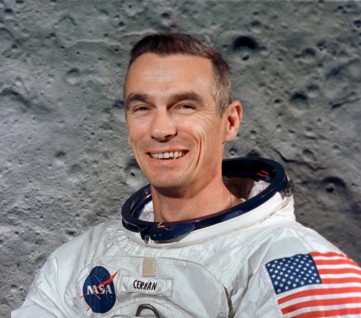 Astronaut Eugene A. Cernan
