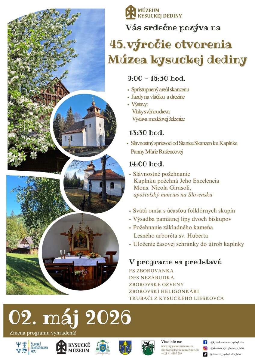 45. váročie otvorenia MKD plagát