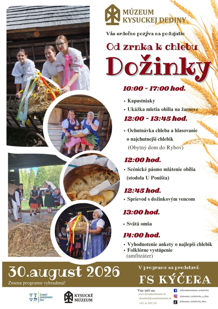 dožinky plagát 2026
