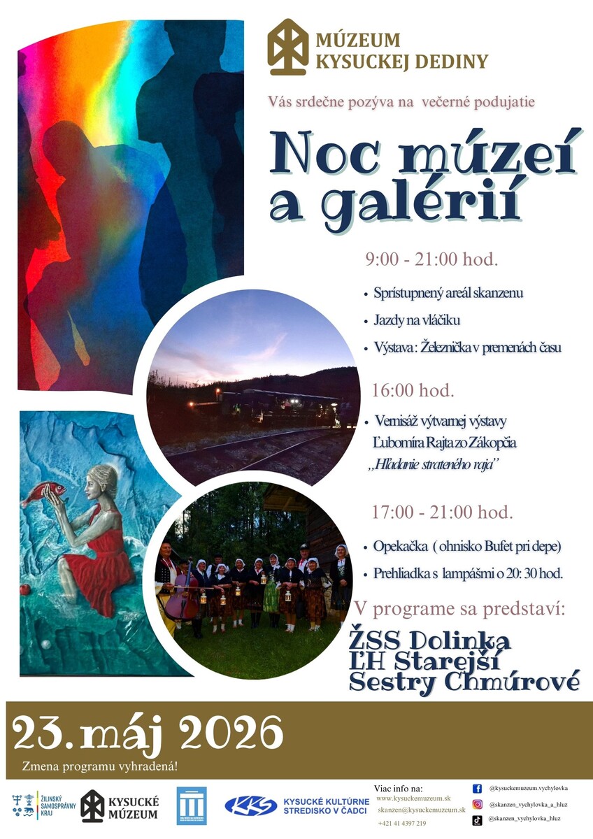 noc múzeí plagát 2026