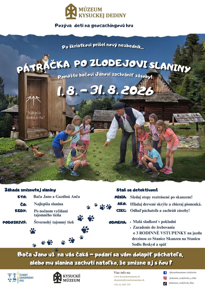 Pátracia hra plagát 2026