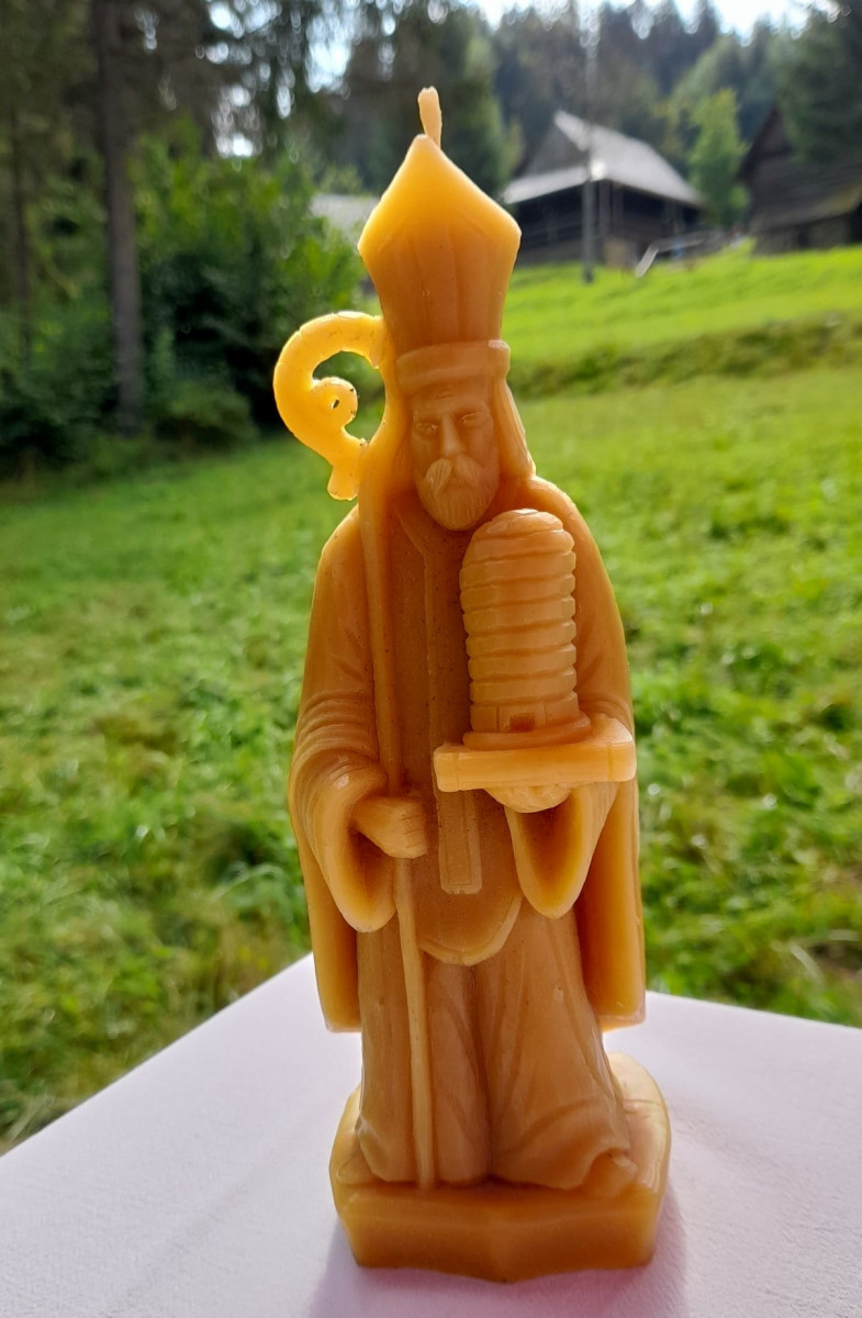Sv. Ambrózius patrón včelárov zdroj Kysucké múzeum