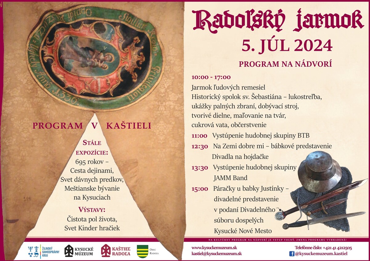 Radoľský jarmok plagát