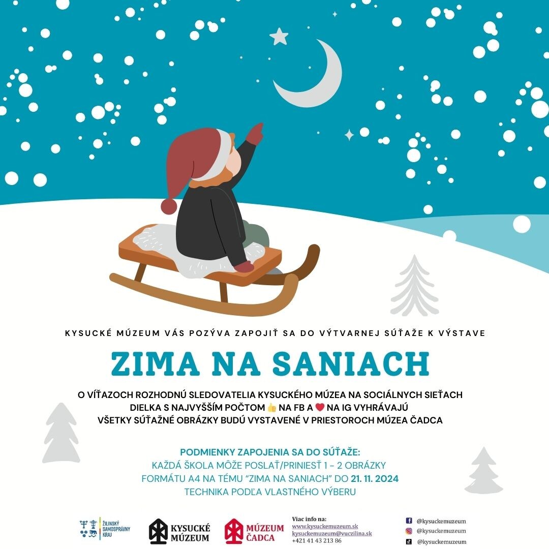 Výtvarná súťaž Zima na saniach