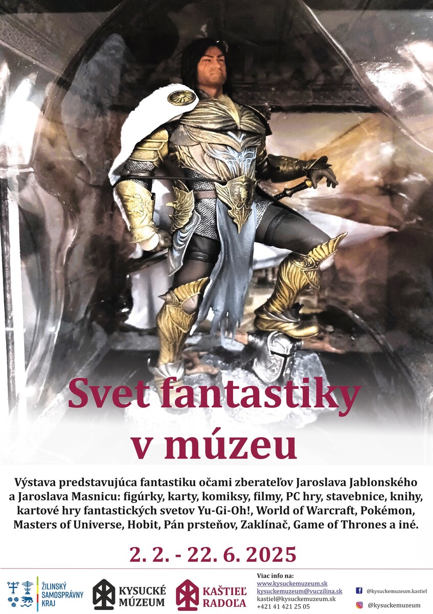Svet fantastiky v múzeu plagát page 0001