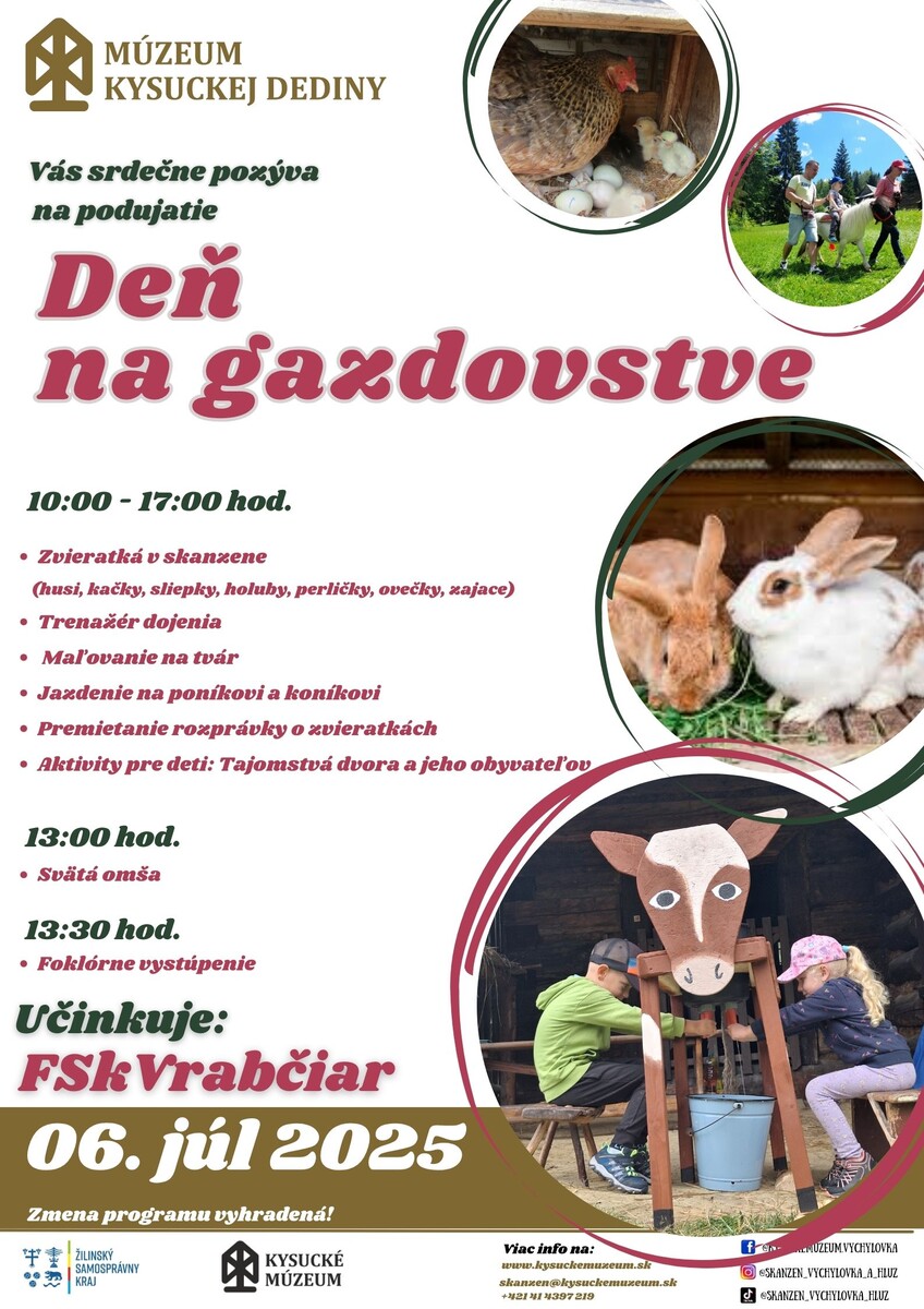 Deň na gazdovstve plagát