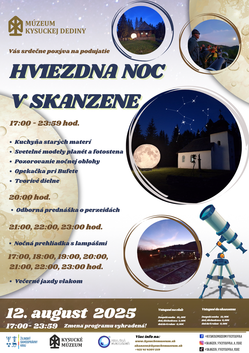 hviezdna noc plagát