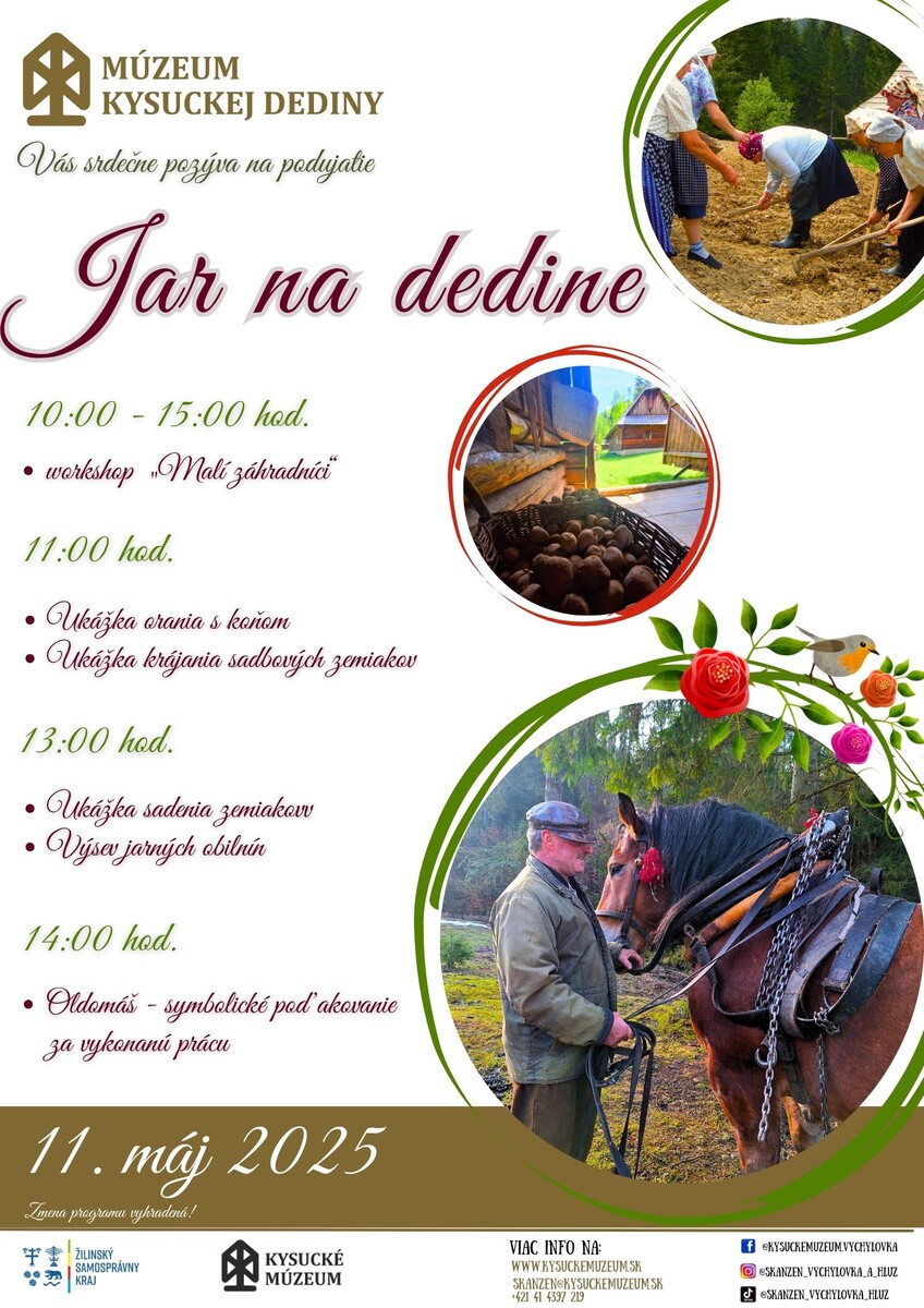 plagát jar na dedine 2025