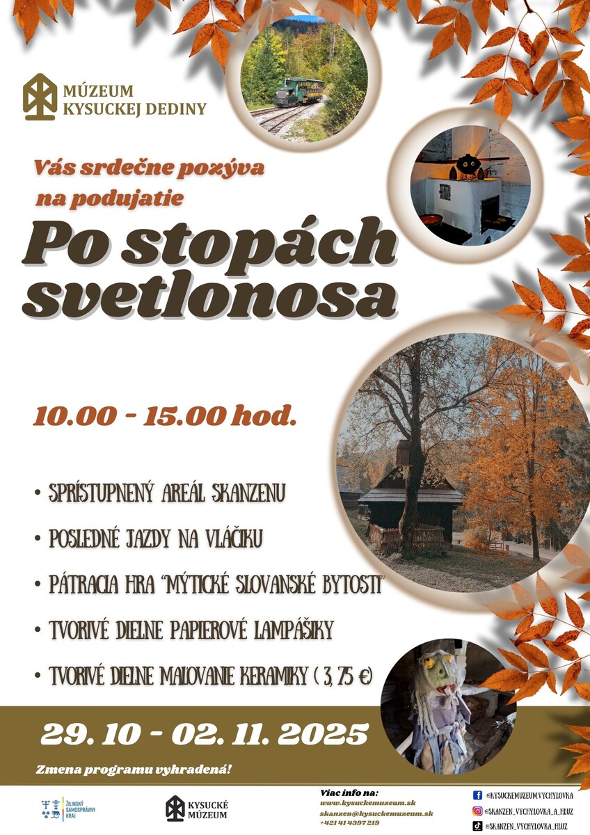 plagáty rok 2025 po stopách svetlonosa