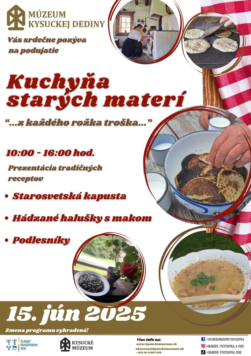 kuchyňa starých materí plagát 2025