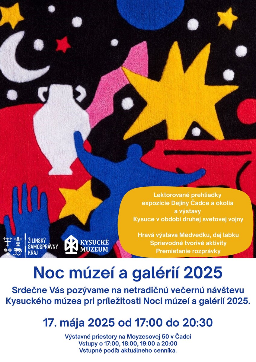 Noc múzeí a galérií 2025
