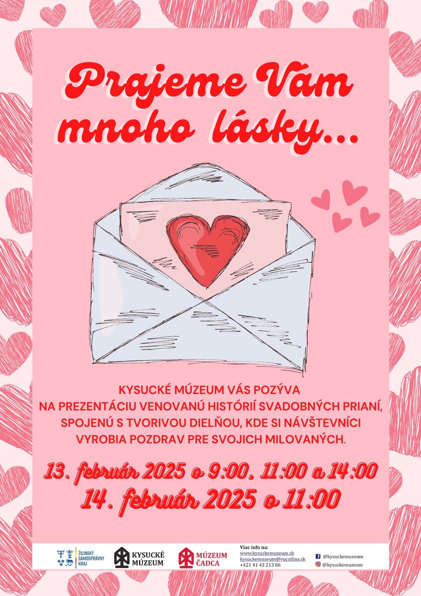 Prajeme Vám mnoho lásky plagát