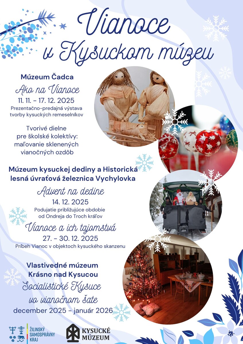 Vianoce v Kysuckom múzeu 2025