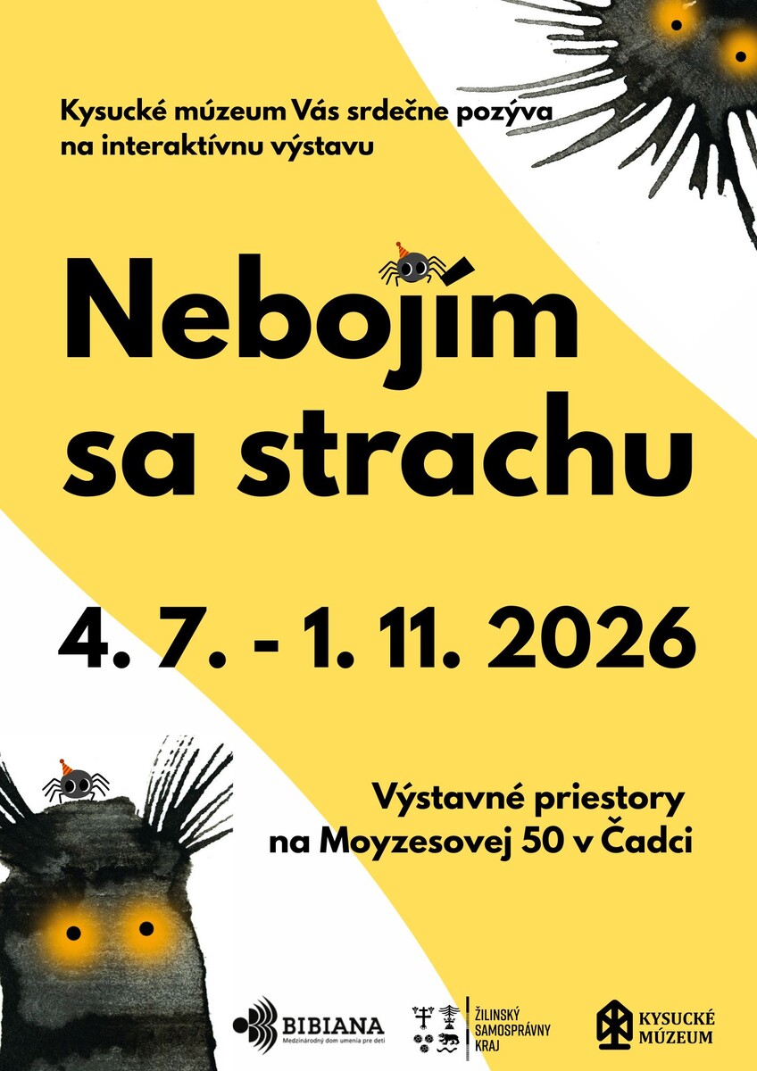 Nebojím sa strachu plagát