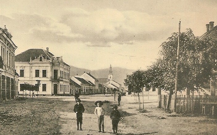 Belanského ulica 1.pol.20.st. Zdroj M. Janík