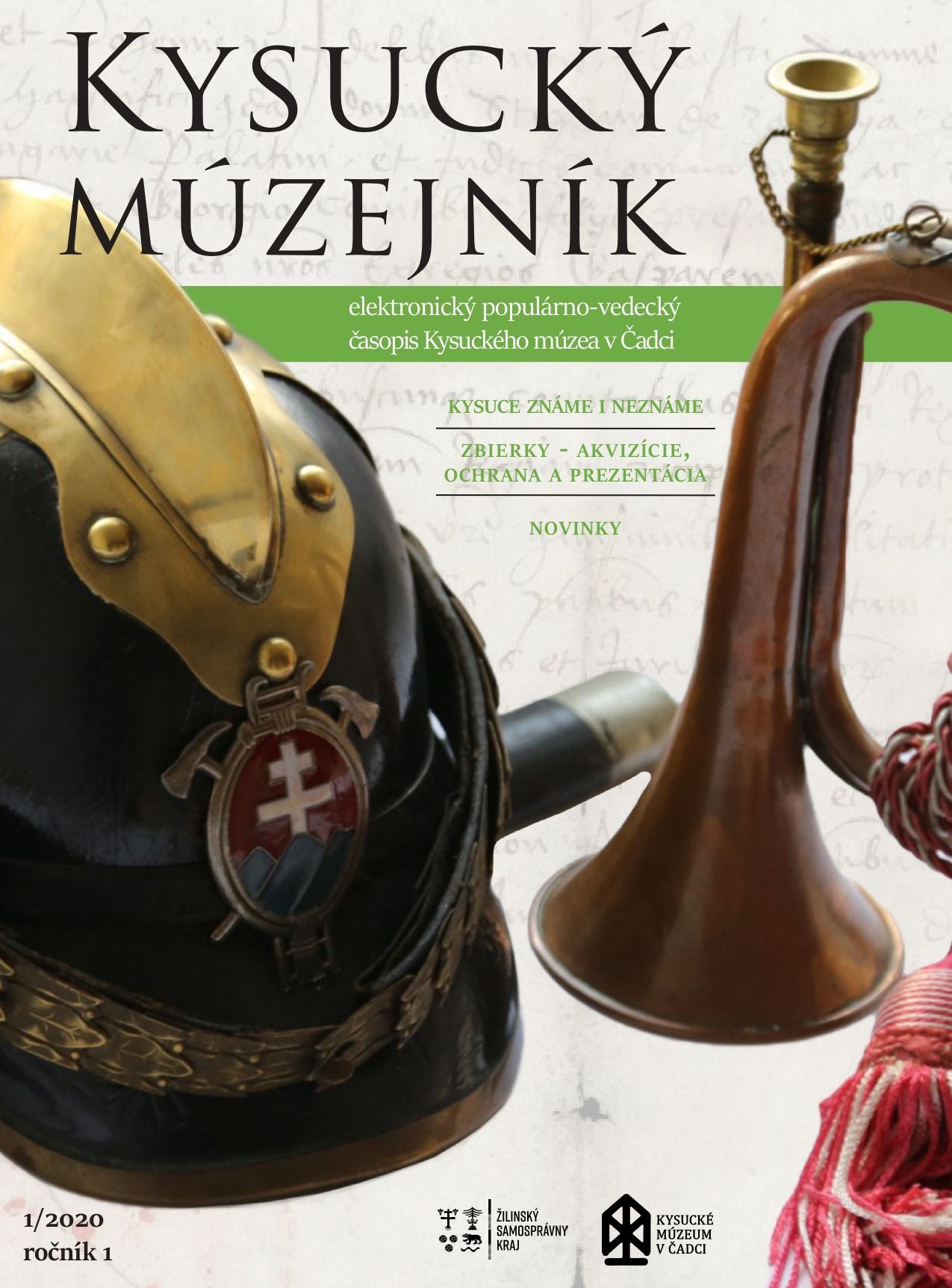 Kysucký múzejník obálka