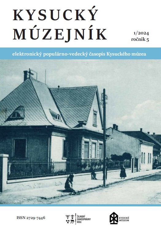 Kysucký múzejník obálka 1 2024