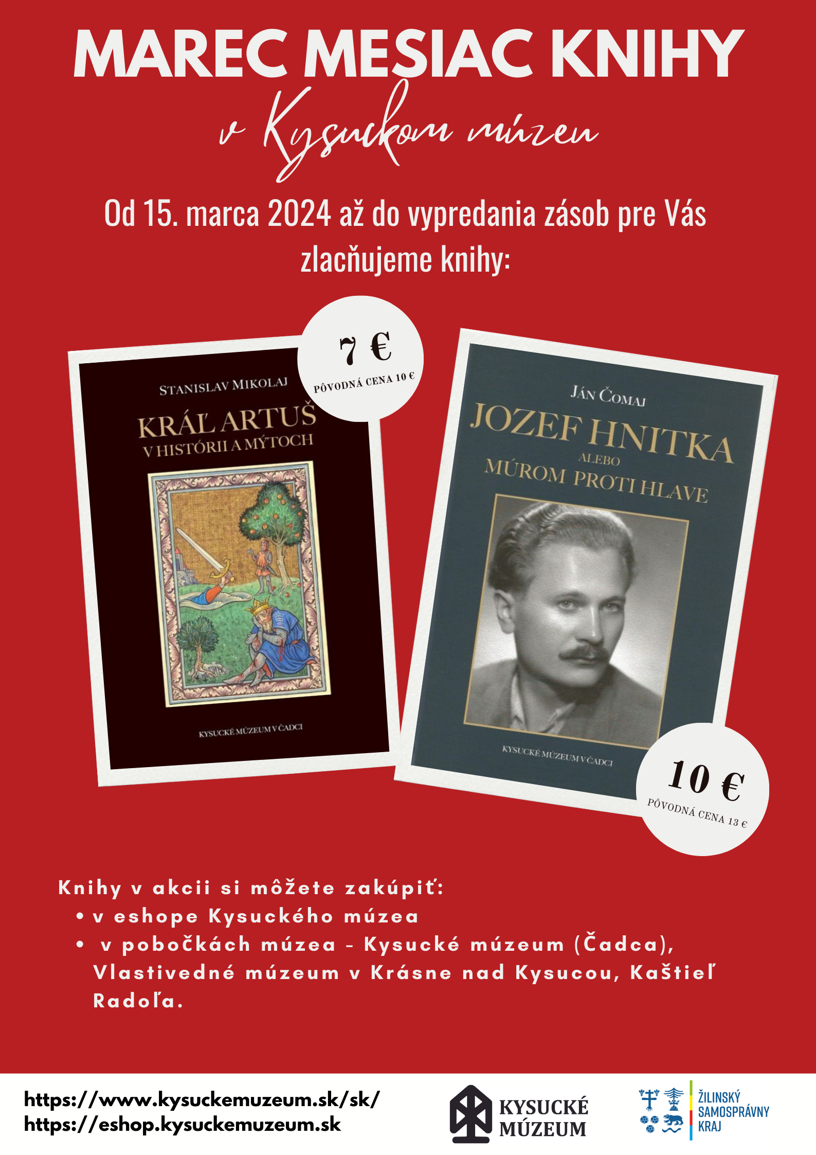 Marec mesiac knihy 15.3.2024 leták
