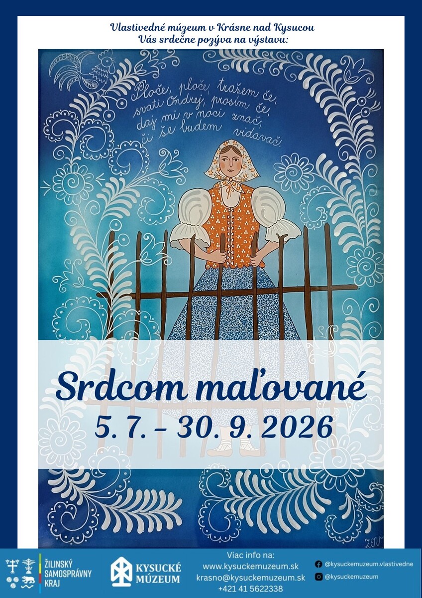 Srdcom maľované plagát