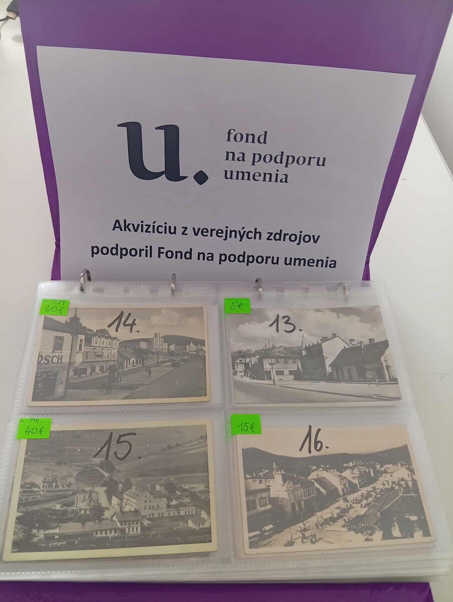 Akvizícia pohľadníc album náhľad