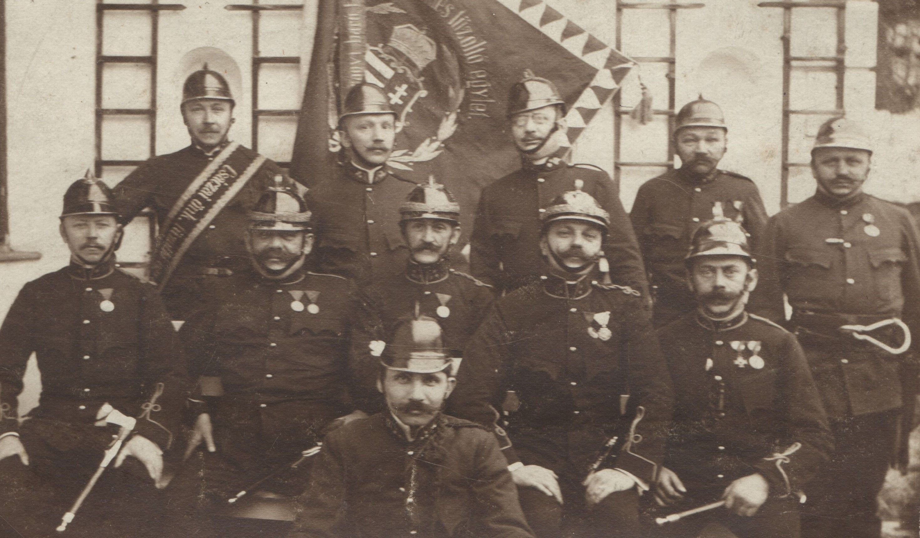 Požiarnici Čadca koniec 19. storočia