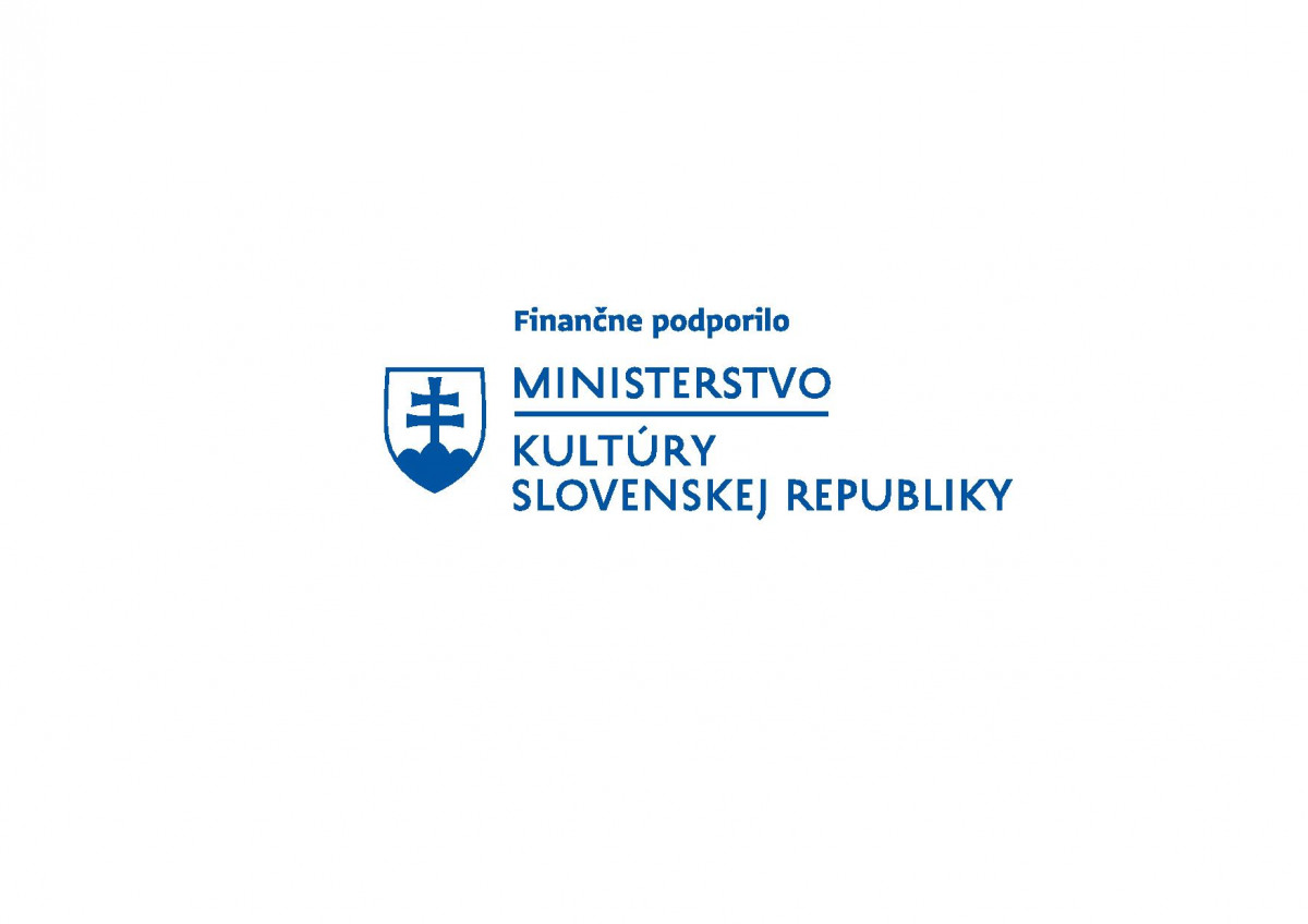 Finančne podporilo MK SR logo