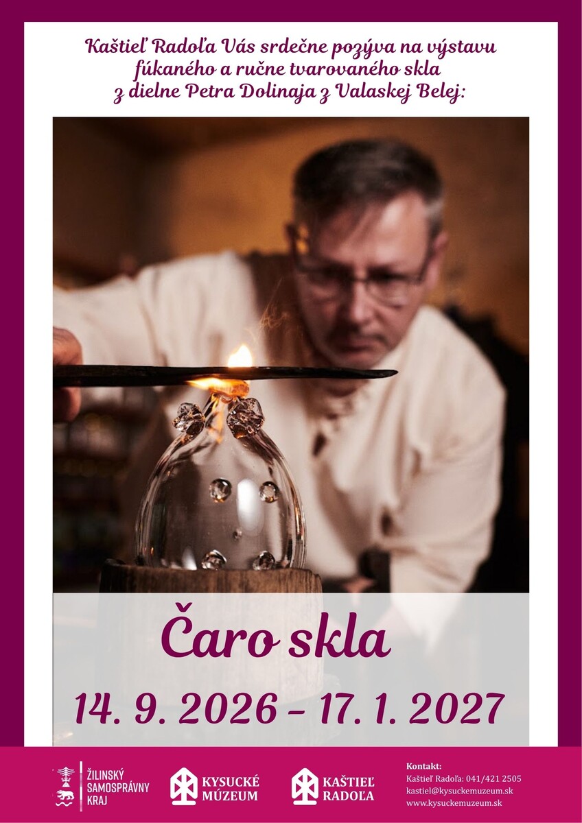 Čaro skla Radoľa plagát